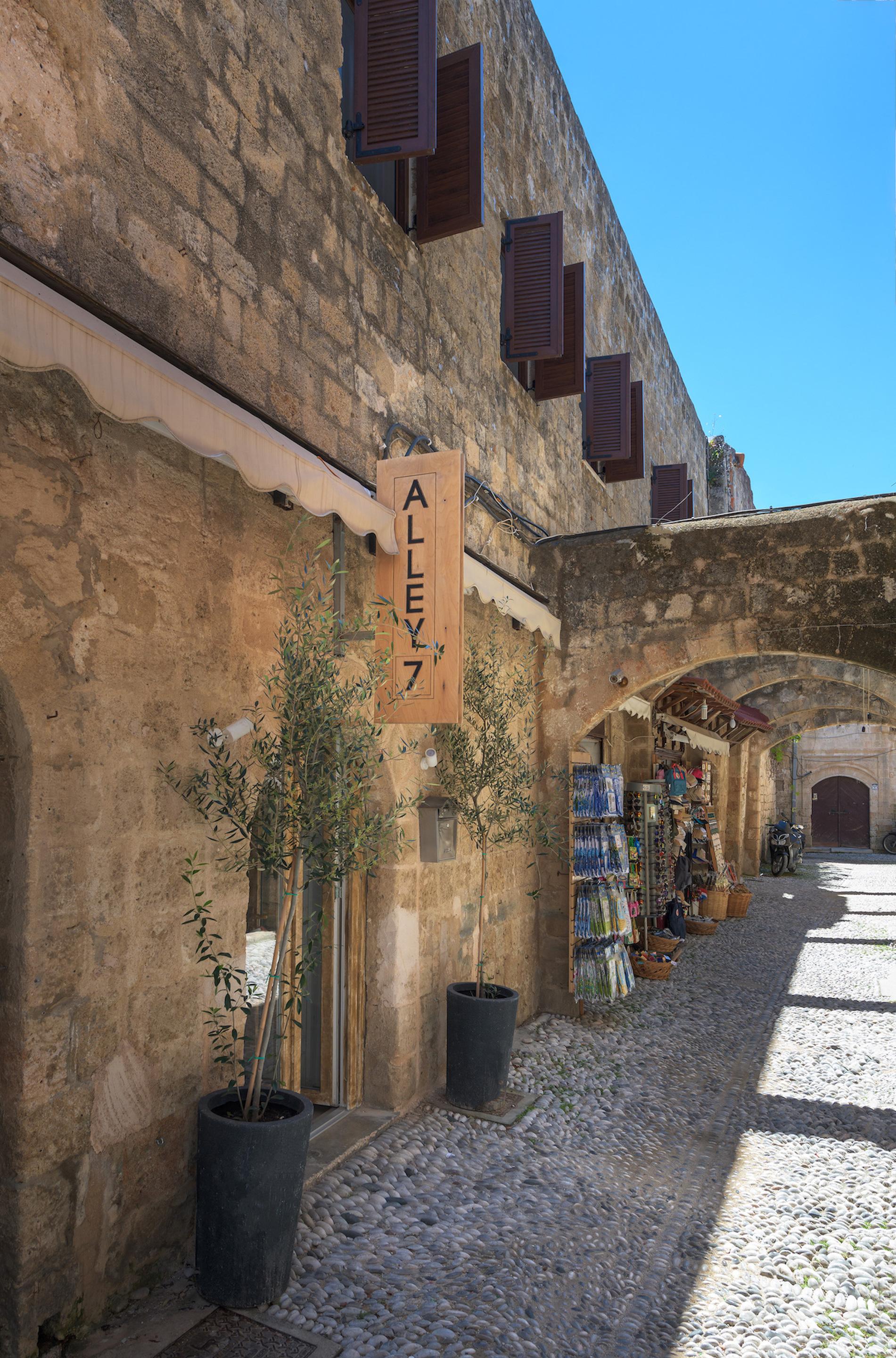 Alley 7, Old Town Rhodes City Екстериор снимка